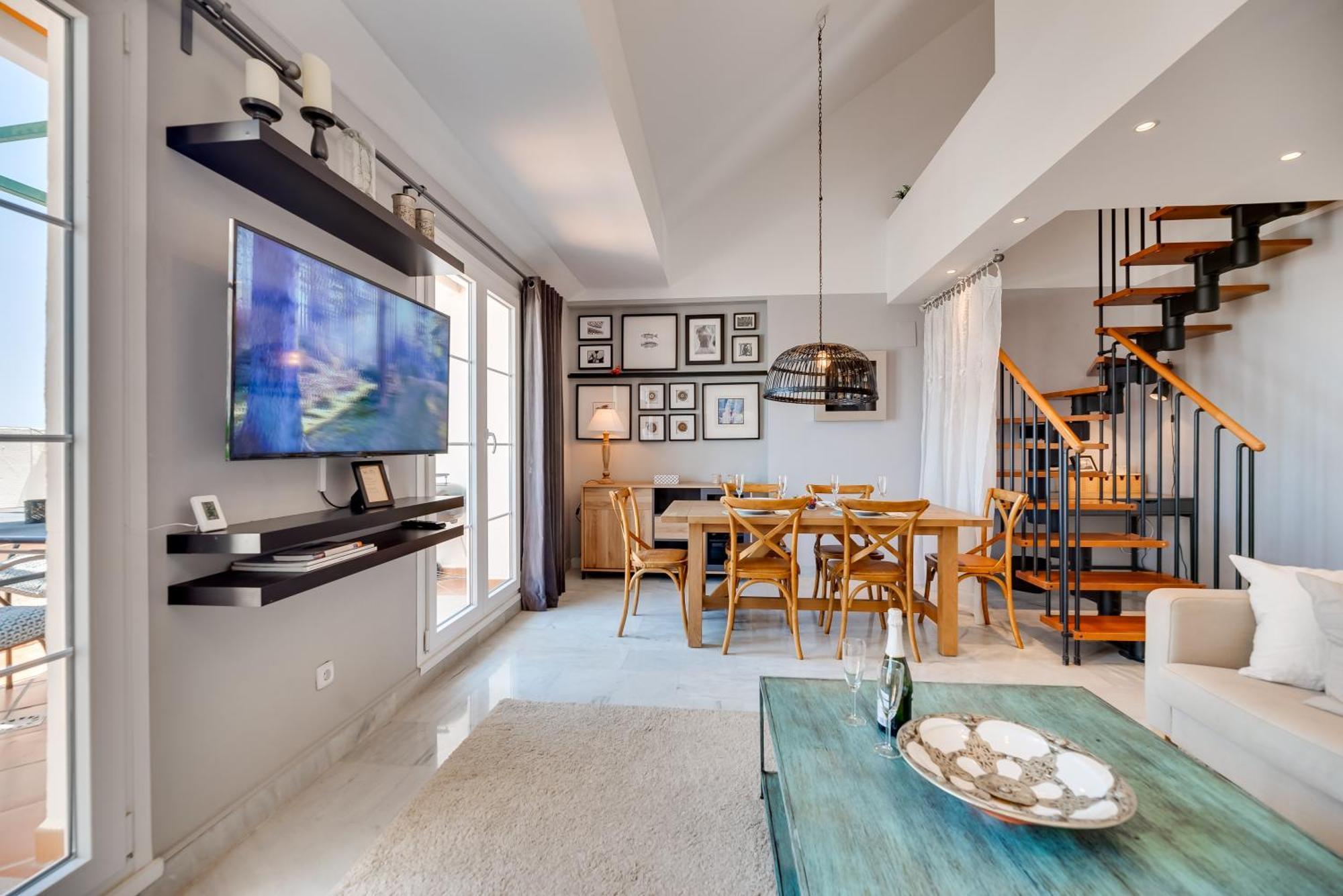 דירות מארבלה Elegant 2 Bdrm Penthouse With Bbq And Pools מראה חיצוני תמונה