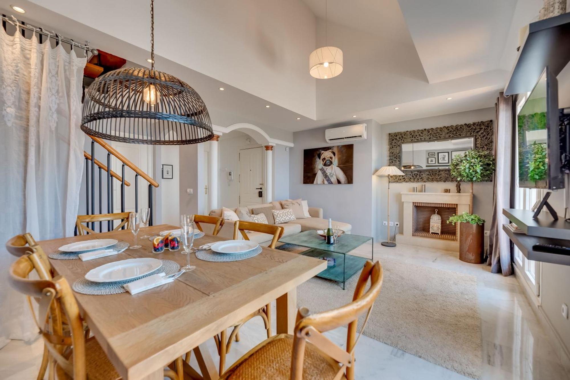 דירות מארבלה Elegant 2 Bdrm Penthouse With Bbq And Pools מראה חיצוני תמונה