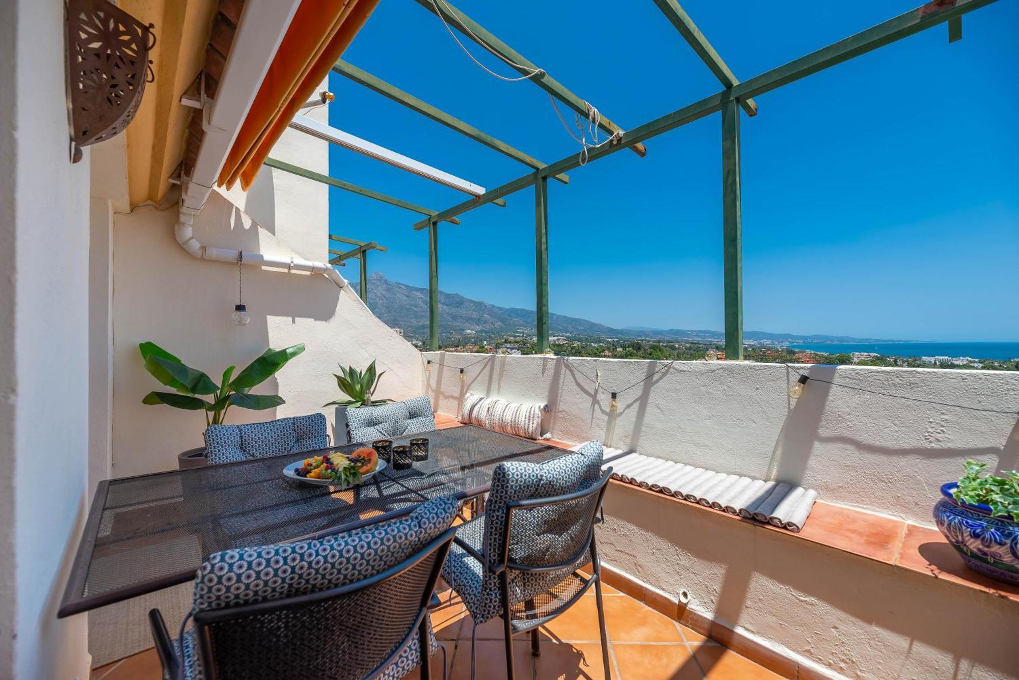 דירות מארבלה Elegant 2 Bdrm Penthouse With Bbq And Pools מראה חיצוני תמונה